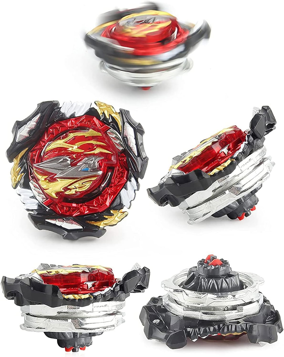 Bay Kampfkreisel Booster B197 Divine Metal Spielzeugset mit Starter &amp; Griff | Kompatibel mit Burst S
