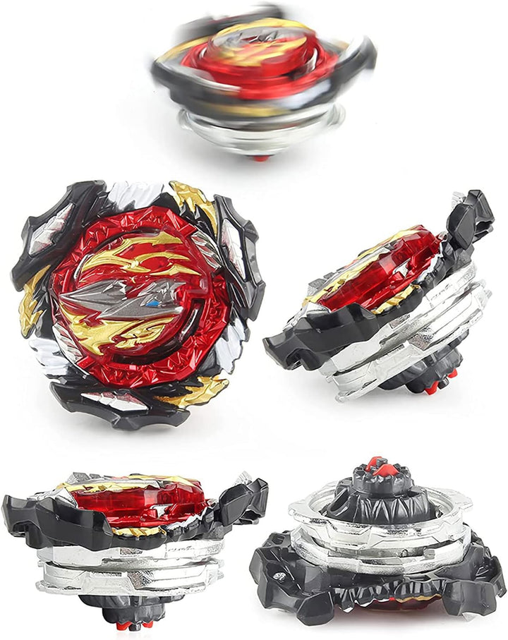 Bay Kampfkreisel Booster B197 Divine Metal Spielzeugset mit Starter &amp; Griff | Kompatibel mit Burst S