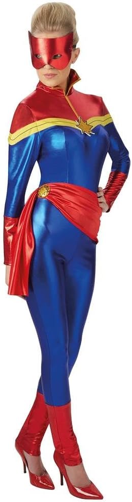 Rubie's 820218S 's Offizielles Damen Marvel Captain Kostüm – Kleine, S