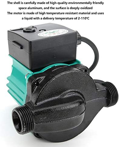 Fafeicy 220V/50 Hz 3/4 zoll Umwälzpumpe, 65/40/30L/min Ultra-leise Silent Automatisch Umwälzpumpe, f