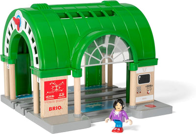 BRIO 33649 -Grosser Hauptbahnhof mit Ticketautomat