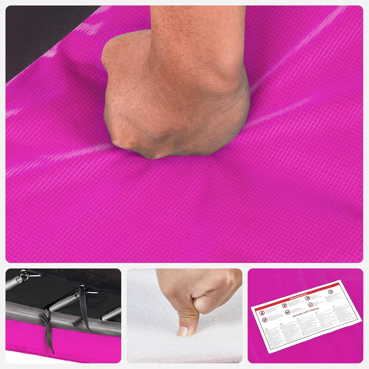 SONGMICS Trampolin Randabdeckung, Ø 183 244 305 366 427 cm, Federabdeckung, Randschutz, Sicherheitsm
