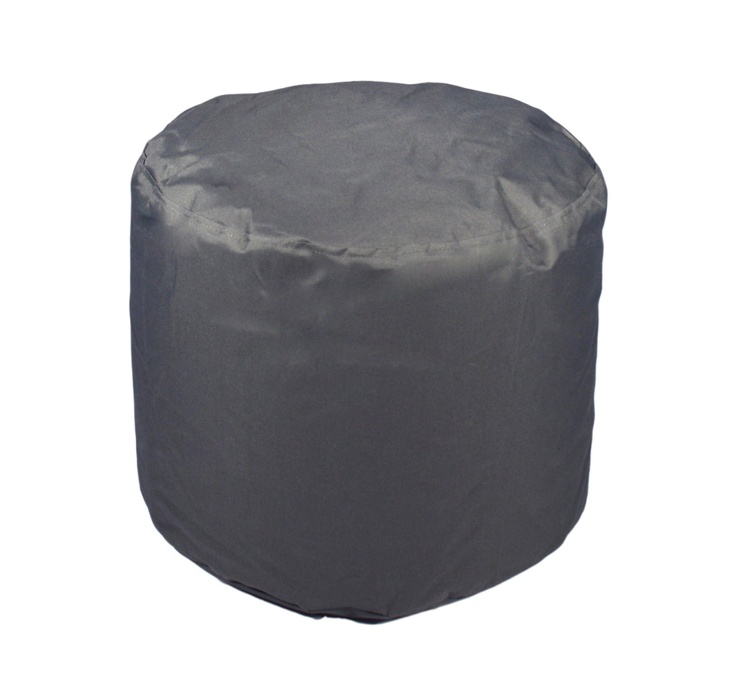 Kinzler S-10118/117 Sitzhocker rund, ca. Ø50 x H40 cm, Outdoor & Indoor, Sitzsack in vielen verschie