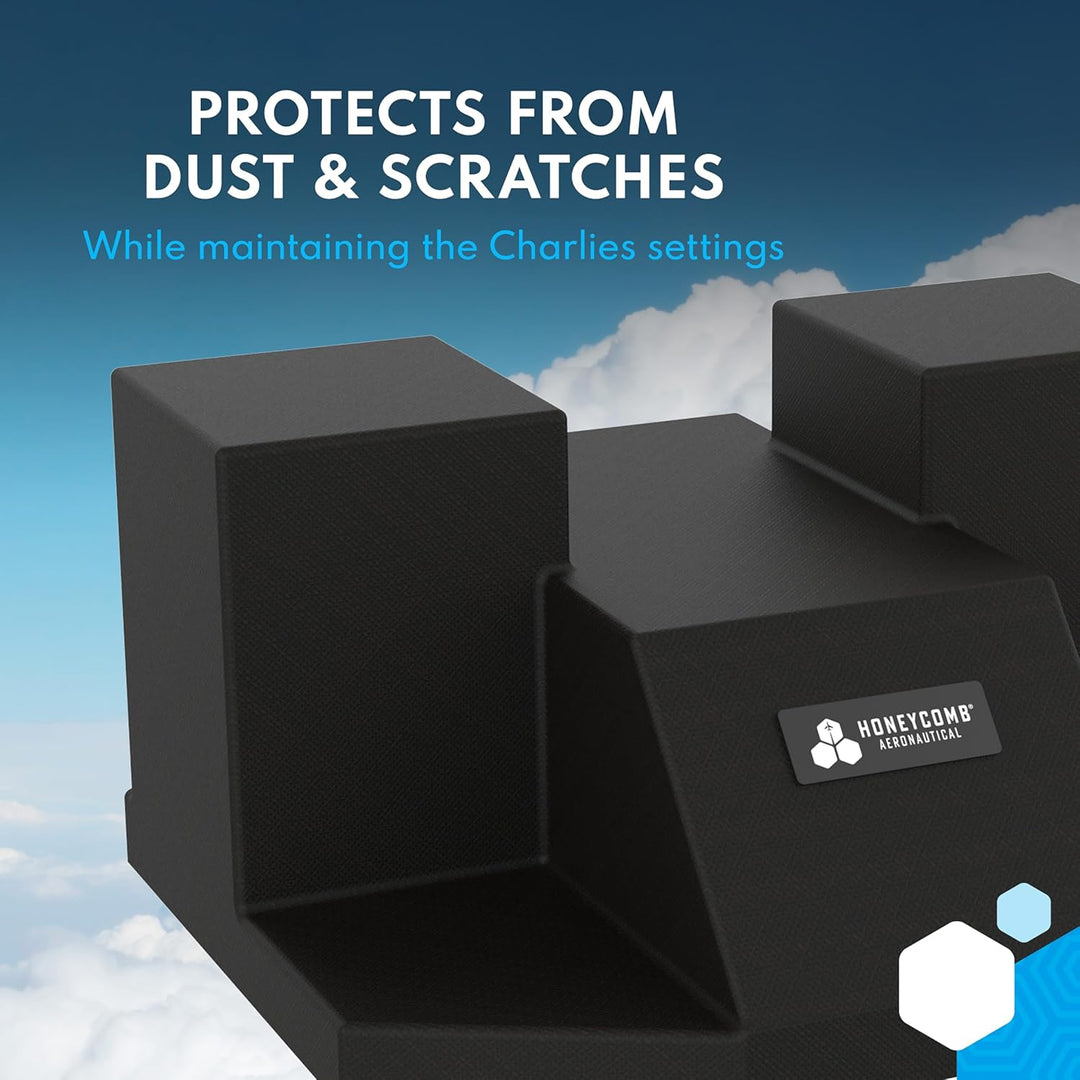Honeycomb Dust Cover | Staubschutzhülle & Aufbewahrung für Charlie Rudder Pedals | Abdeckung für Flu