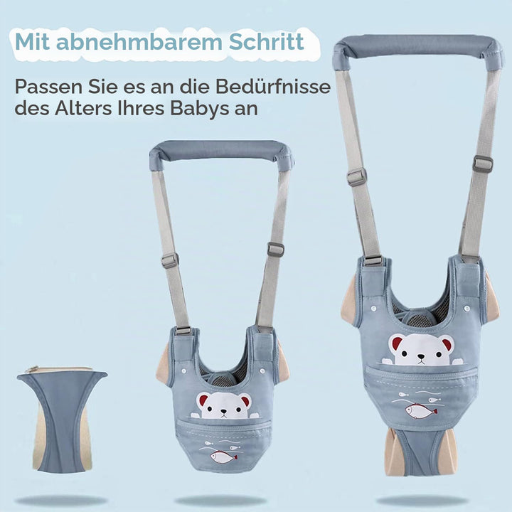 IULONEE Lauflernhilfe Gehhilfe für Baby Einstellbar Ergonomisch Stehen Gehen Lernen Helfer Verstellb