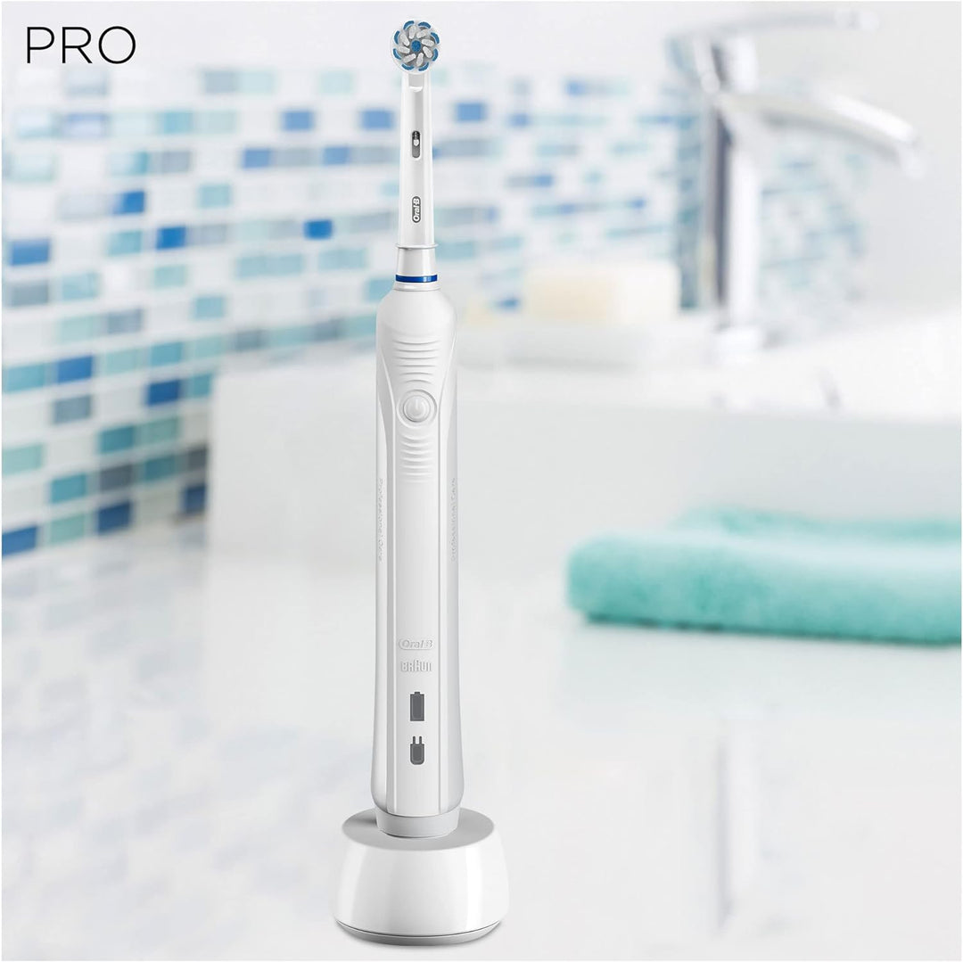 Oral-B PRO 1 200 Elektrische Zahnbürste/Electric Toothbrush für eine gründliche Zahnreinigung, 3 Put
