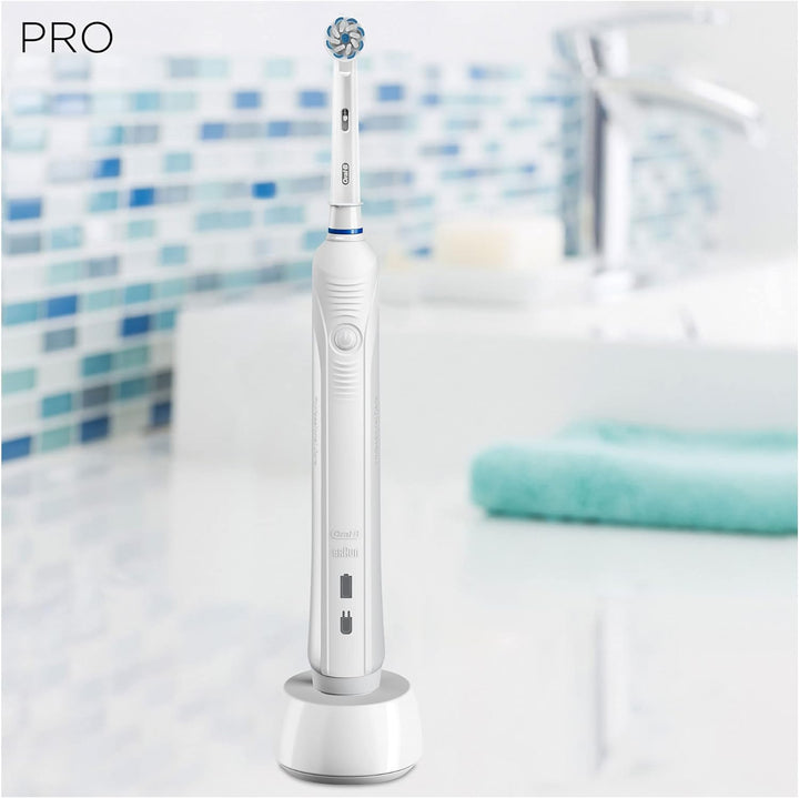 Oral-B PRO 1 200 Elektrische Zahnbürste/Electric Toothbrush für eine gründliche Zahnreinigung, 3 Put
