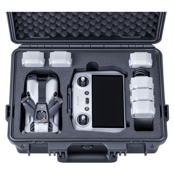 Lykus Titan MM510 Wasserdicht Tasche/Koffer/Case für DJI Mini 5 Pro und RC2/RC-N3,Unterstützt 7 Akku
