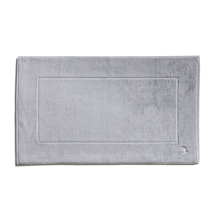 möve Superwuschel Badteppich 60 x 100 cm aus 100% Baumwolle, silver Silver 60 x 100 cm Single, Silve
