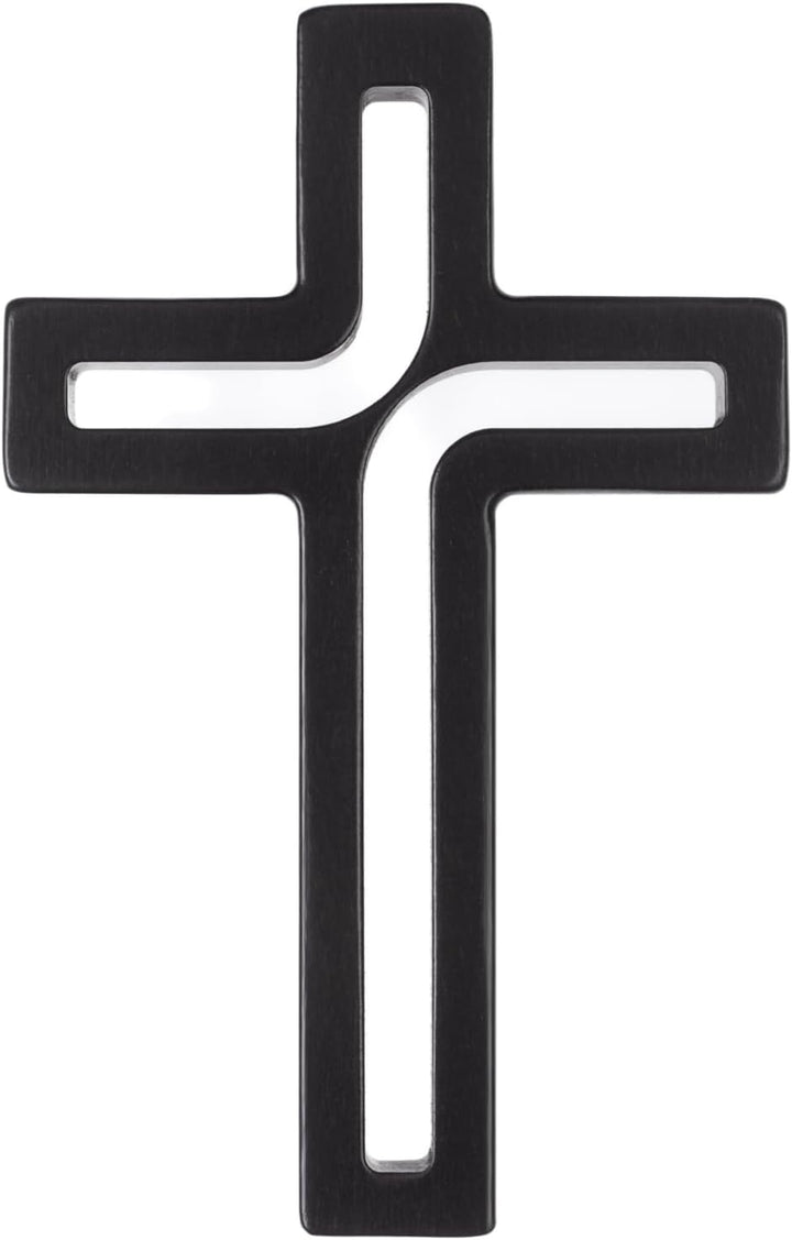 Drewniane Krzyże Hängendes Kreuz aus Buchenholz Modern Wandkreuz Kruzifix Glatte Oberfläche Hängend