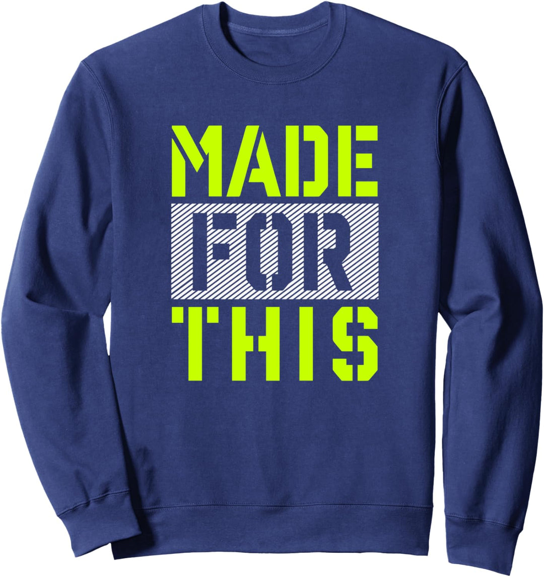 Made For This Athletic Neon Green Sweatshirt