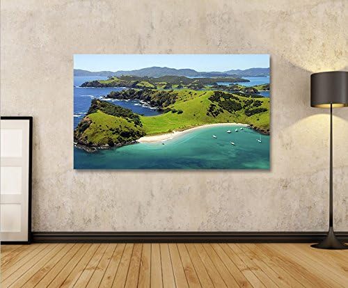 islandburner Bild Bilder auf Leinwand Neuseeland 1p XXL Poster Leinwandbild Wandbild Art up Your Lif