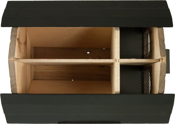 Wildlife Garden WG221 Futterscheune Rot - Vogelfutterhaus aus Holz