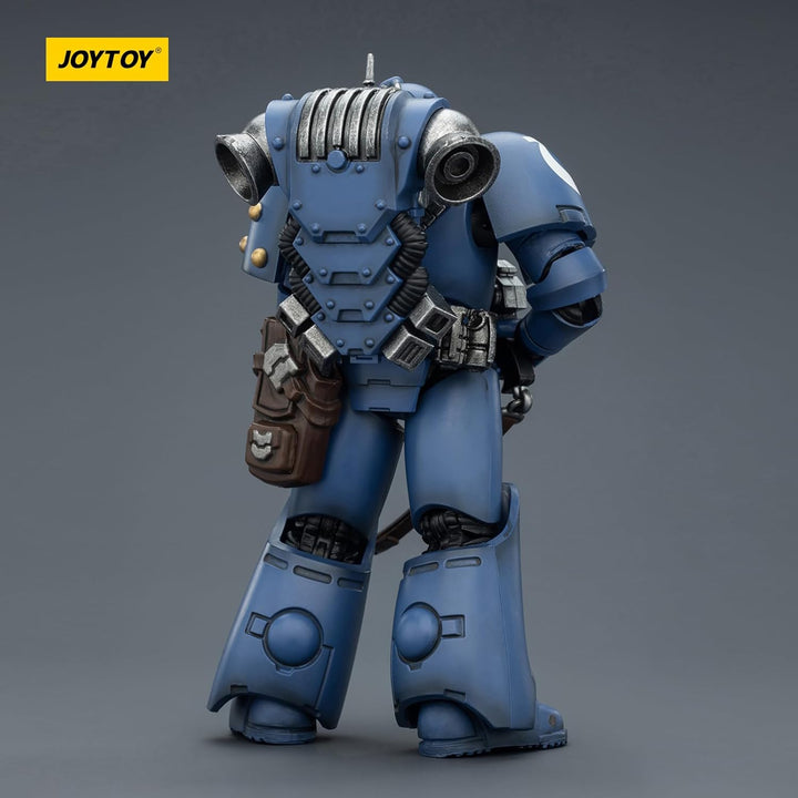 JOYTOY Warhammer 40K Horus Heresy, Ultramarines MKVI Tactical Legionary 1/18 Action Figur，Sammeln Un