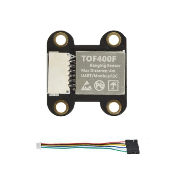 1 Pieza Distanzsensormodul, Distanzsensor 4 m Tof400f VL53L1X, serielle Schnittstelle IIC UART/Modbu