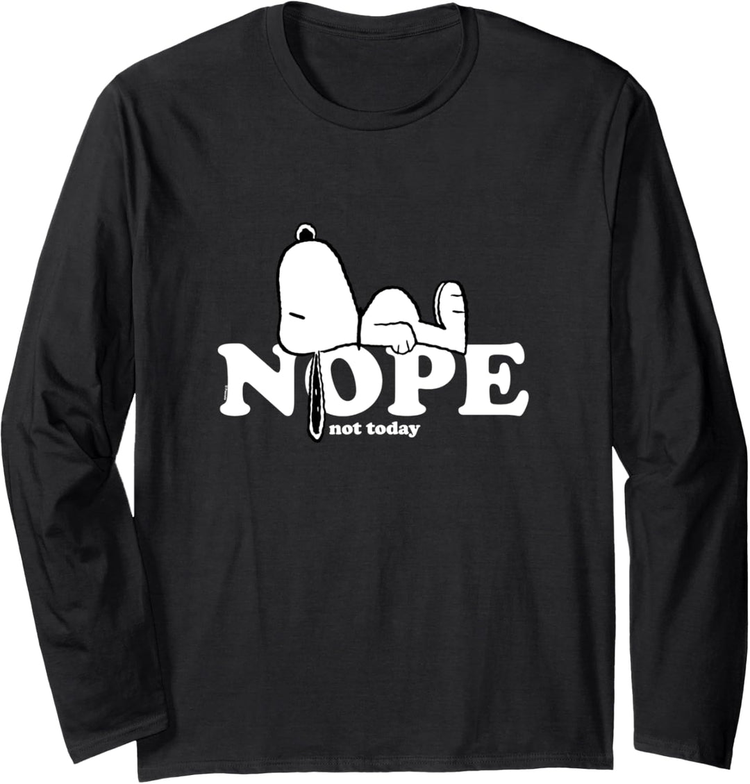 Peanuts - Snoopy Nope Langarmshirt