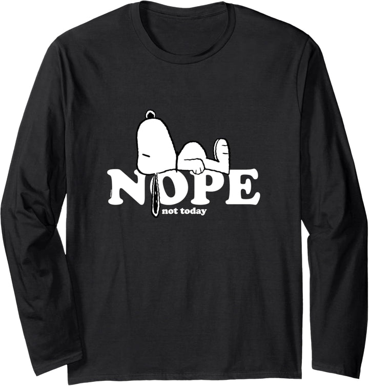 Peanuts - Snoopy Nope Langarmshirt
