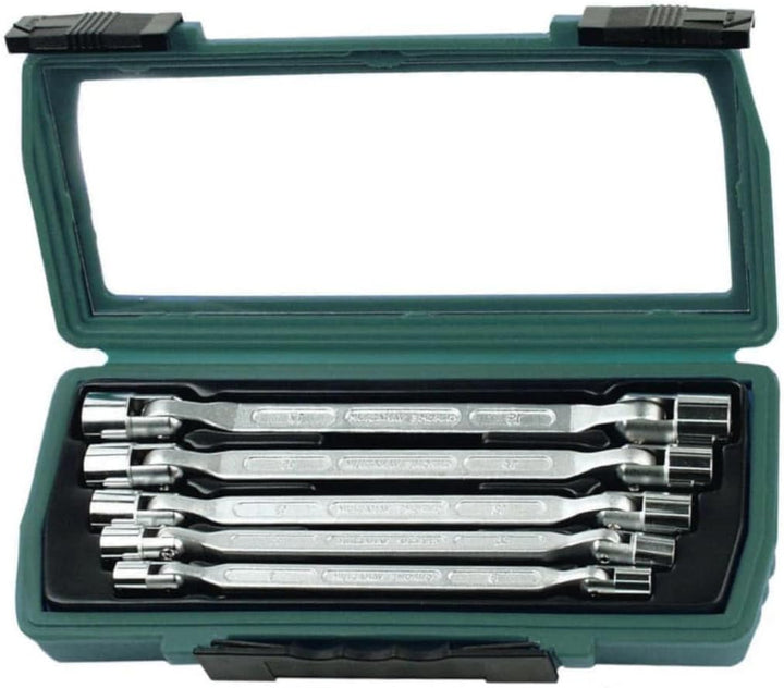 Mannesmann Doppelgelenk-Steckschlüsselsatz, 5-tlg., M19821