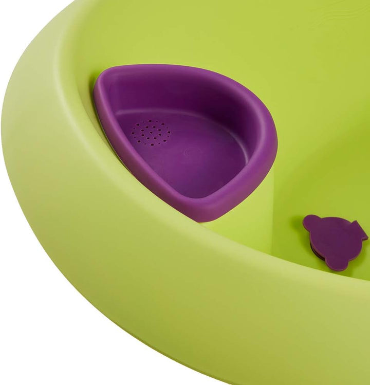 keeeper Hippo Ergonomische Babywanne mit Softgriff, Stöpsel und anatomisch geformten Badesitz, Ab 0
