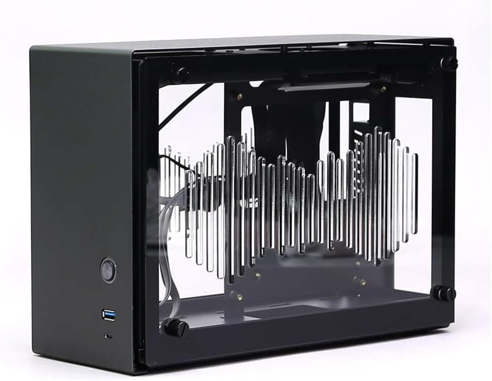 Zalman M2 Mini ITX Computergehäuse - Dunkelgrau