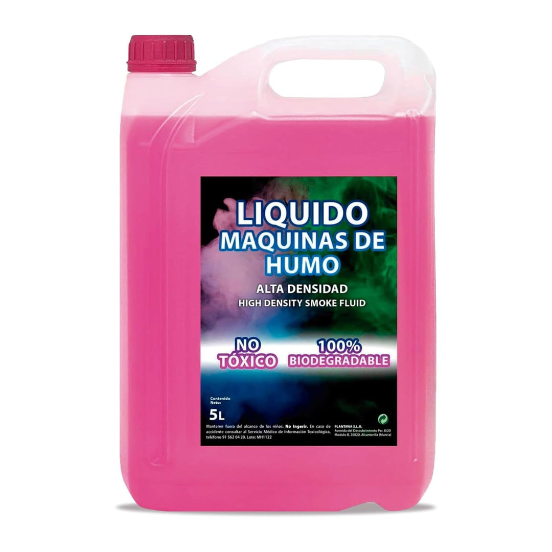 PLANTAWA Nebelfluid 5L | Flüssigkeit für Nebelmaschine mit Hoher Dichte | Ideal für Partys, Hallowee