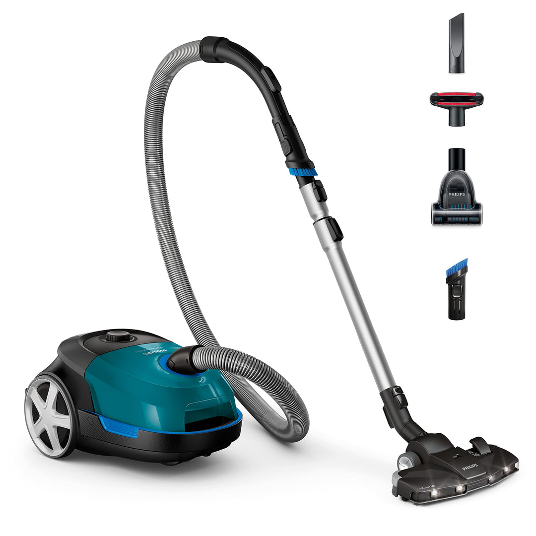 Philips Performer Active Staubsauger Mit Beutel - 900-W-Motor, 99,9% Staubaufnahme, Revolutionäre Ai