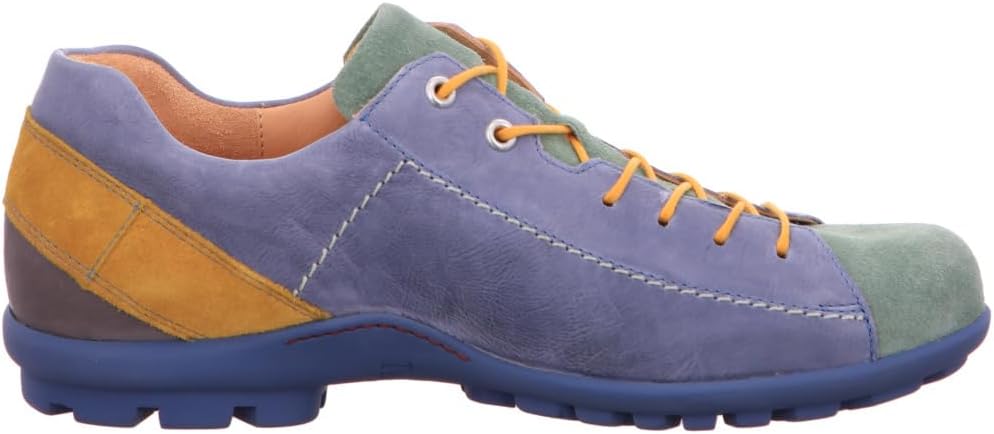 Think! Herren Kong_3-000590 Nachhaltige WechselfussbettSchnürhalbschuhe 41 EU 8020 Denim Kombi, 41 E