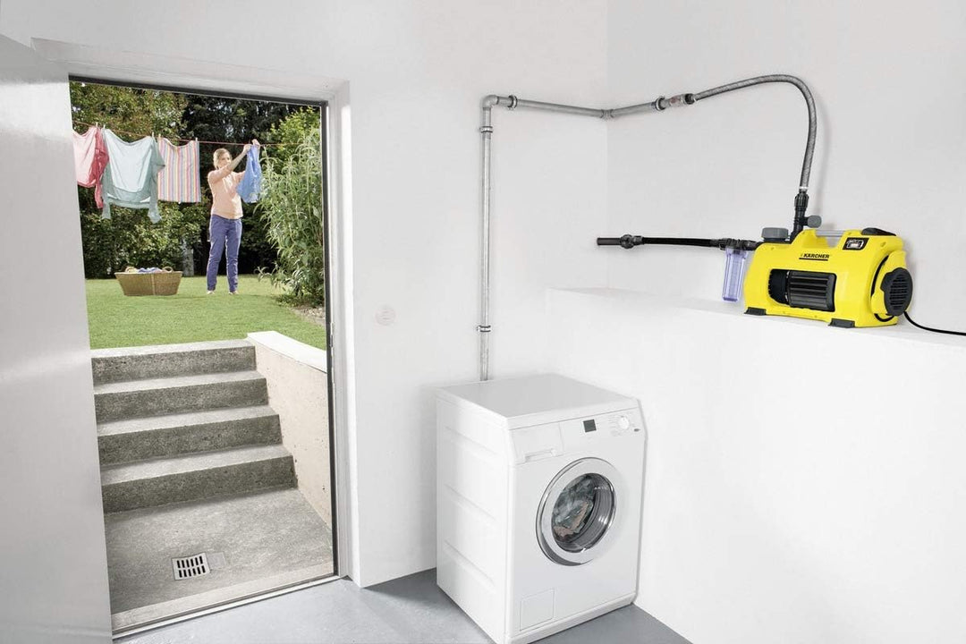 Kärcher Gartenpumpe BP 4 Home & Garden (Gartenbewässerung, Hauswasserversorgung, Multistage-Laufwerk