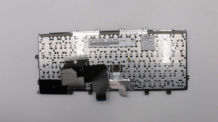 TellusRem ersatztastatur Belgier Nicht Hintergrundbeleuchtung für Lenovo Thinkpad X230s X240 X240S X