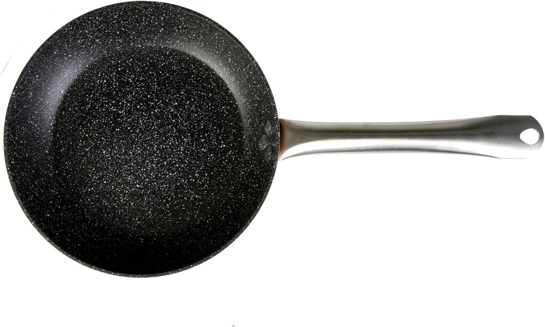 Wecook 10528 Bratpfanne, 28 cm, antihaftbeschichtet, Induktionsboden, frei von BPA und PFOA, geschmi