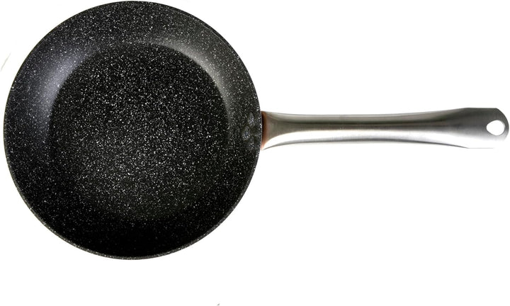 Wecook 10528 Bratpfanne, 28 cm, antihaftbeschichtet, Induktionsboden, frei von BPA und PFOA, geschmi