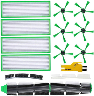 Ersatzteile für Vorwerk Kobold VR200 VR300 Roboterstaubsaugerzubehör - Hepafilter Allergiefilter und