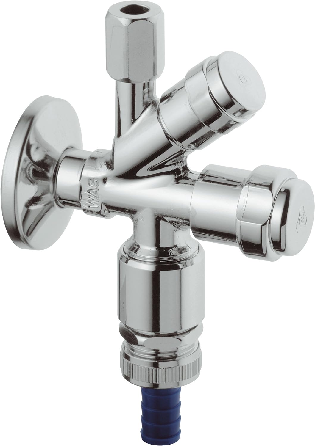 GROHE Original WAS® Kombi-Eckventil 1/2″ (Wandmontage, eigensicher gegen Rückfliessen, mit Sicherung