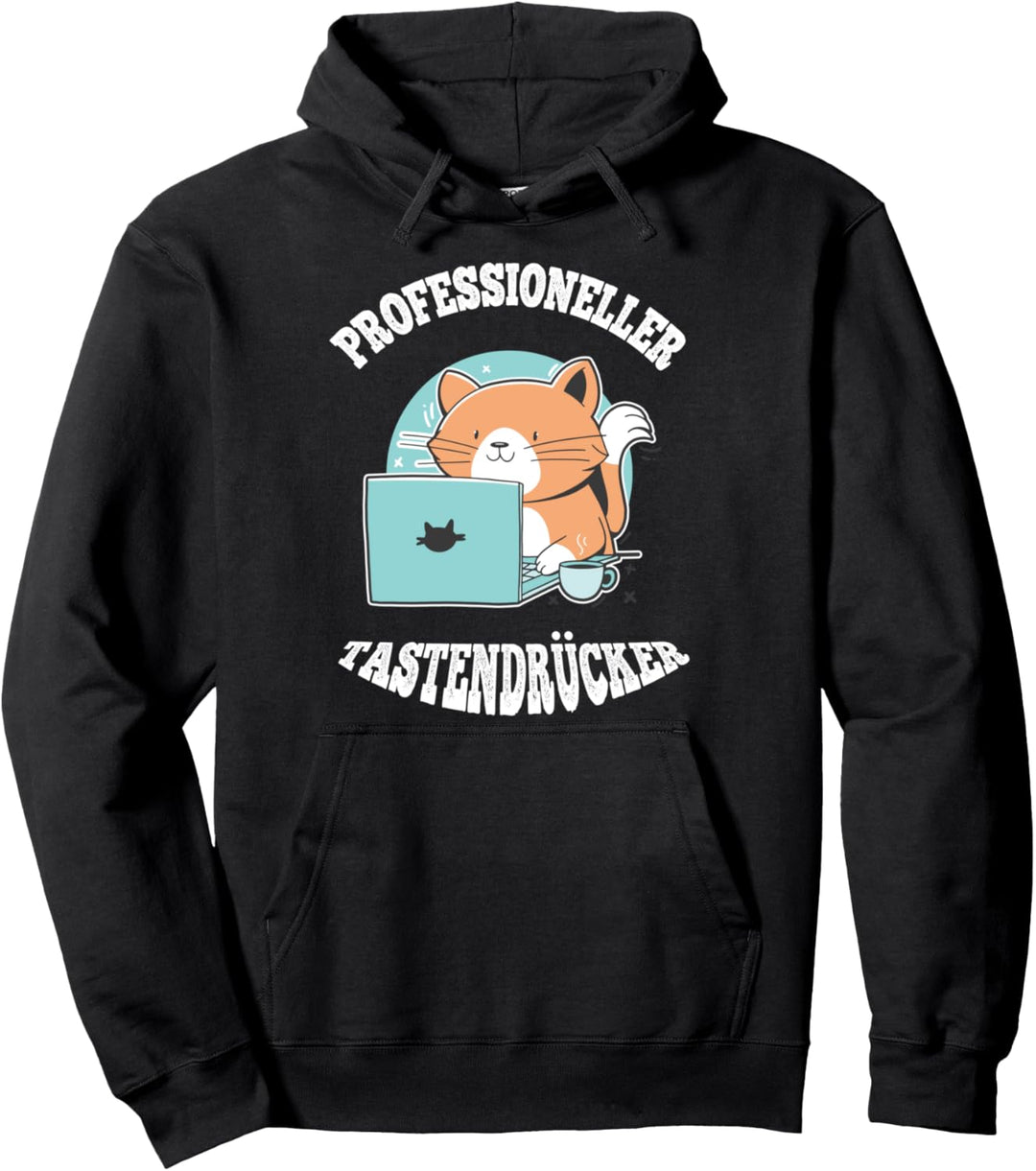 Informatik Professioneller Tastendrücker Computerfreak Nerd Pullover Hoodie