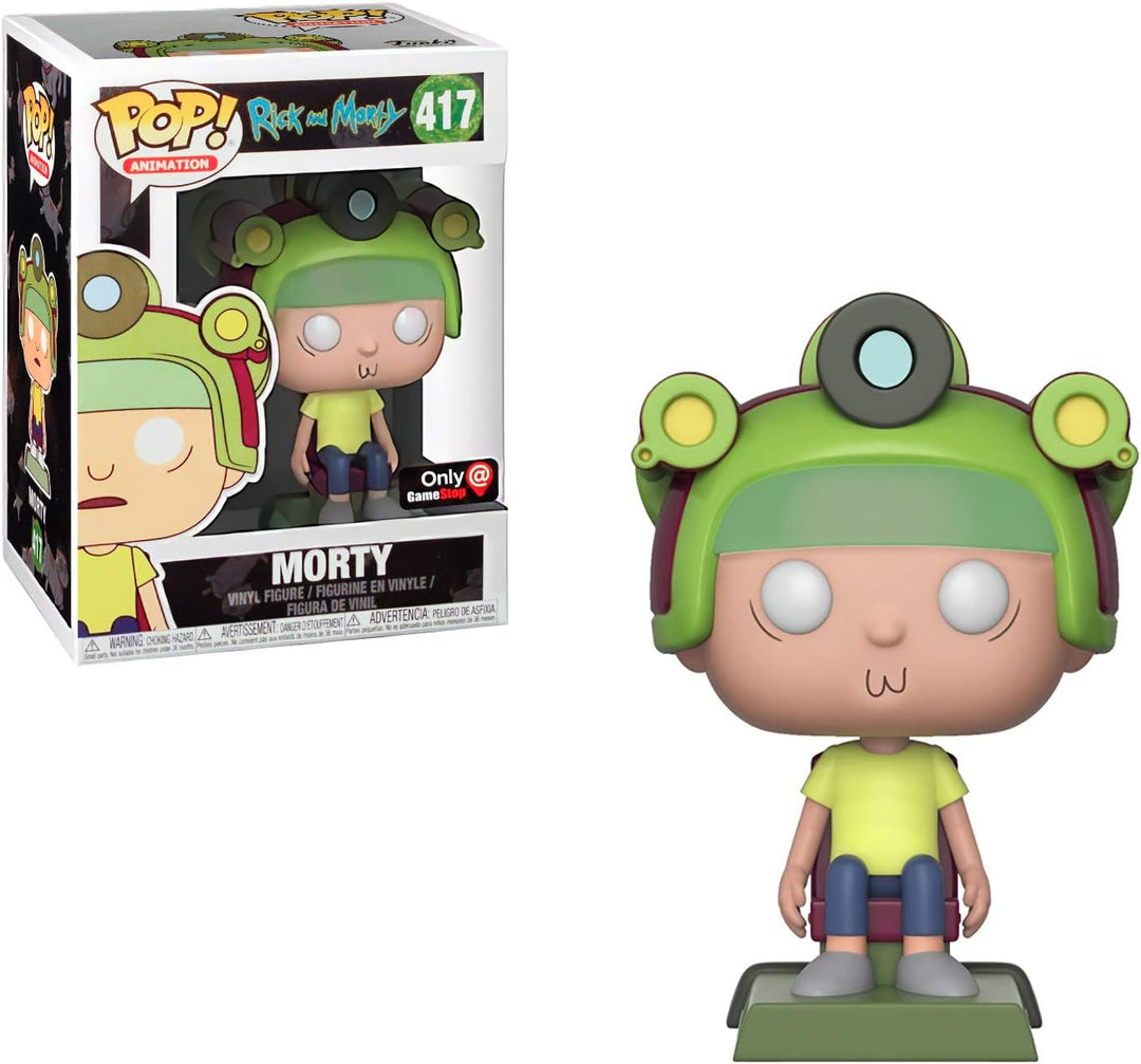 Funko Morty (GameStop Exclusive): Rick &amp; Morty x POP! Animations-Vinyl-Figur &amp; 1 POP! kompatibles PE