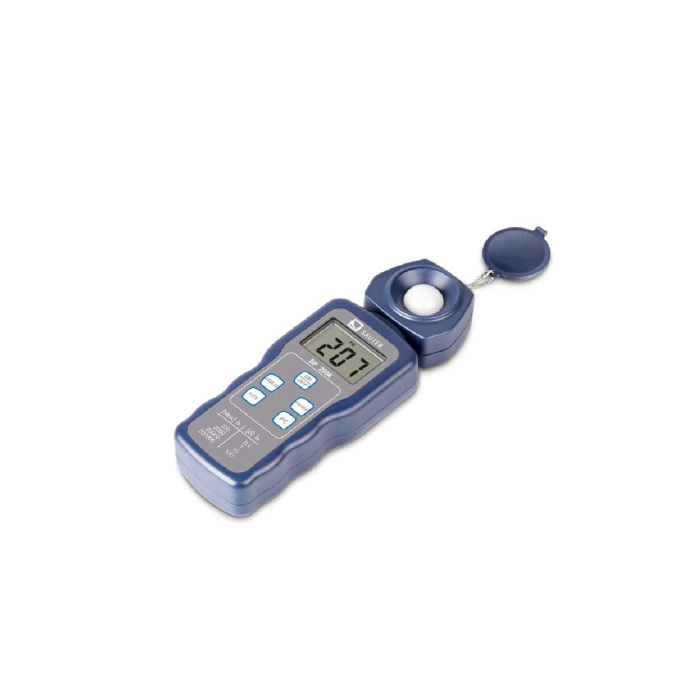 KERN Lichtmessgerät SP (Messbereich 200 | 2000 | 20000 | 200000 lx, inkl. Data-Hold Funktion, drehba