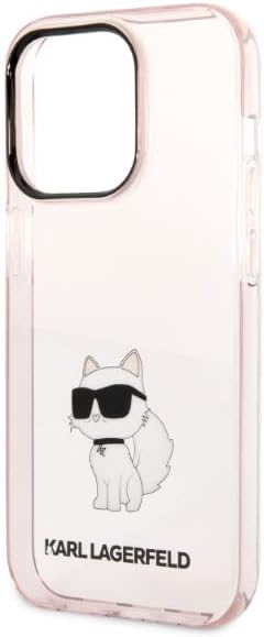 KARL LAGERFELD KLHCP14XHNCHTCP Hülle für iPhone 14 Pro Max 6,7" rosa hardcase Ik