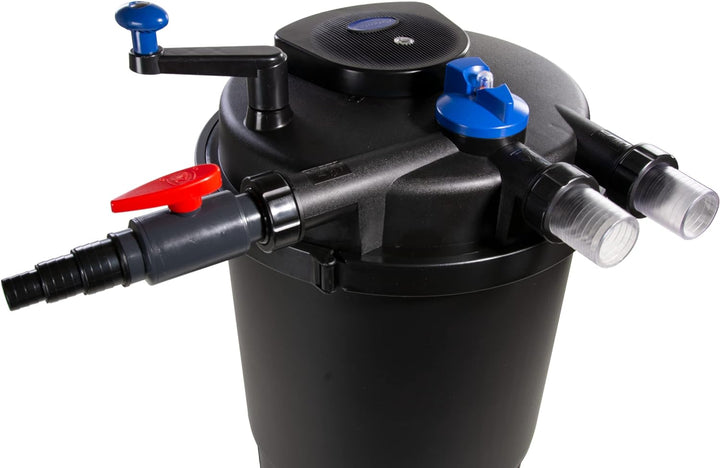 AquaForte GPF-30000 (55 Watt) Druckfilter, Leistung 55 Watt, Spannung 230V, Frequenz 50Hz, Einlass/A