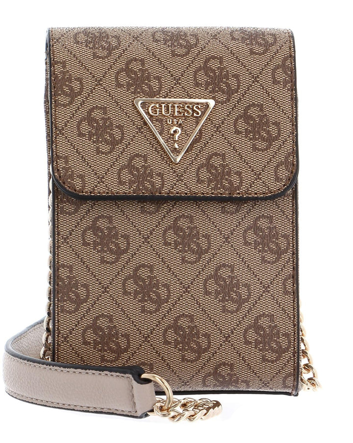 GUESS Damen Noelle Flap Chit Chat Bag, Ltl