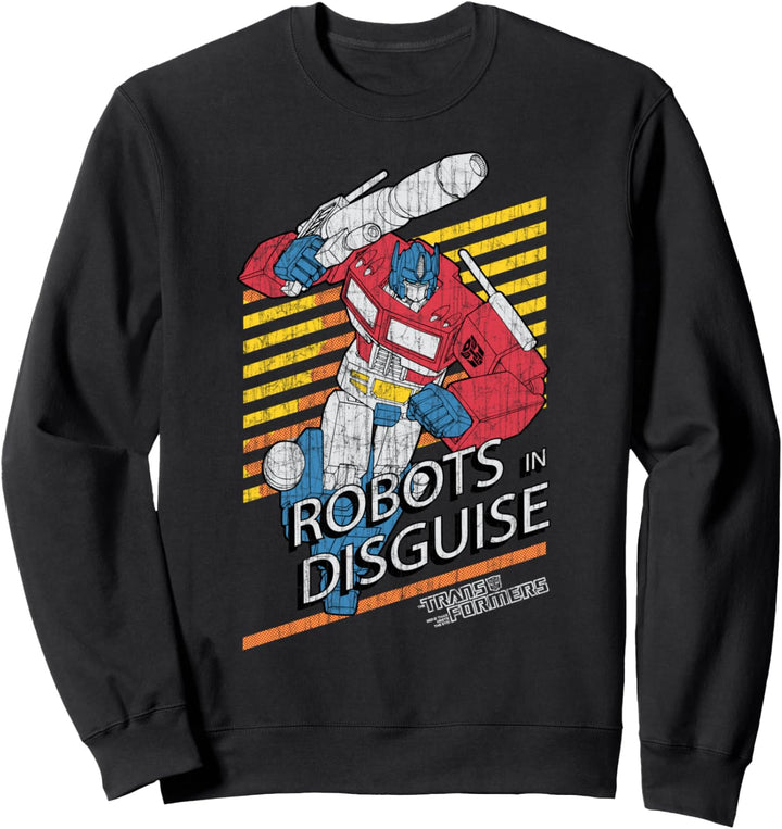 Transformers Optimus Prime: Verkleidete Roboter Sweatshirt