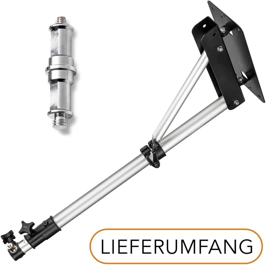 Walimex Wand-Lampenstativ (70-120 cm) Single, Single