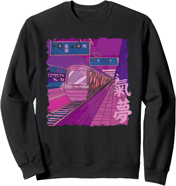 Japanischer Bahnhof, Japan Sweatshirt