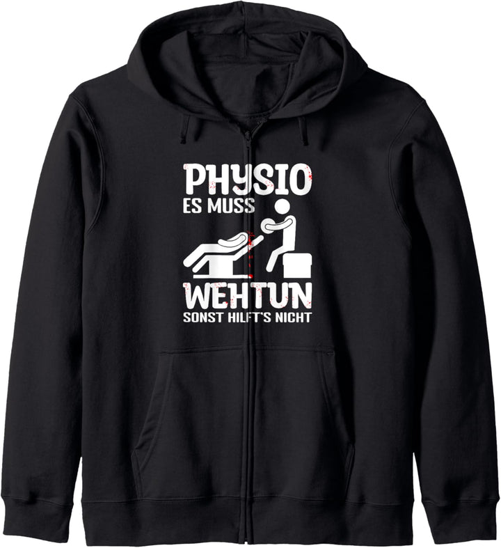 Physio Physiotherapeutin & Physiotherapeut Kapuzenjacke
