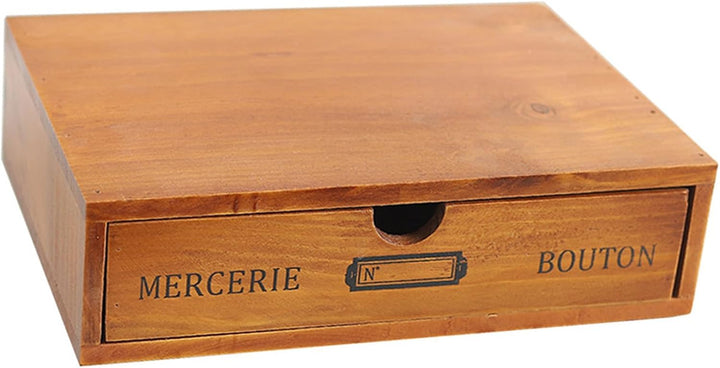 Vintage Holzkiste, Schublade, Schreibtisch-Aufbewahrung, Holz-Tischaufbewahrungsbox, Holz-Einzelschu