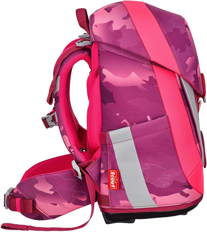 Scout Sunny II Schulranzen-Set 4-tlg. DIN Pink Horse 2023