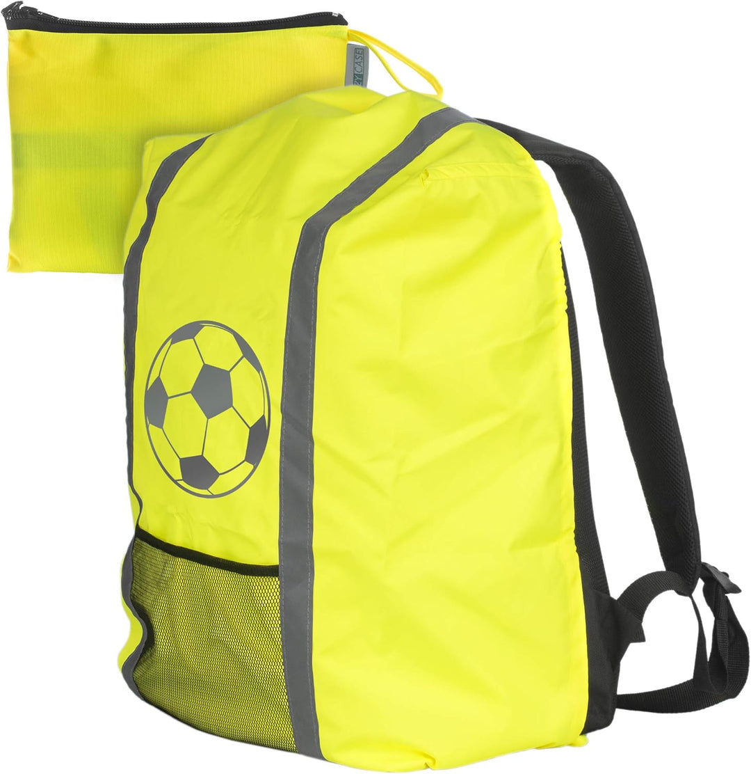 EAZY CASE Rucksack Schulranzen Regenschutz, Schutzhülle mit Reflektorstreifen, Regenüberzug, Regensc