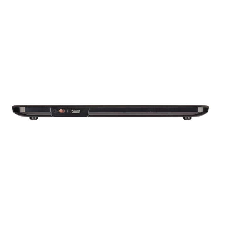 TFA Dostmann Digitale Küchenwaage aufladbar USB C 10kg Pancake, 50.2010, 1g Auflösung, ON/OFF Schalt