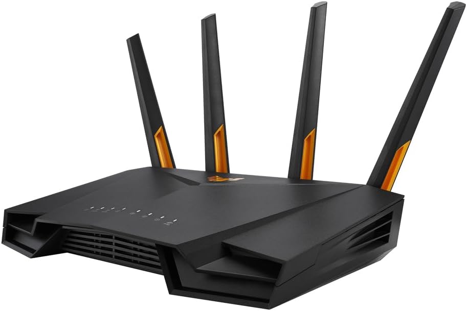 ASUS TUF Gaming AX4200 Dual Band WiFi 6 Gaming Router (WiFi 6, bis zu 4200 Mbit/s, Mobile Game Mode,