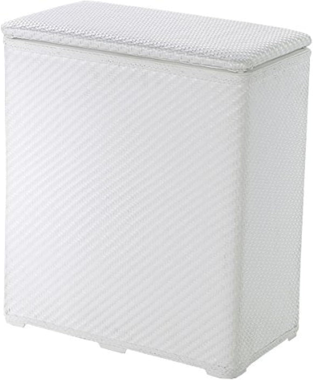 Kleine Wolke 5067100860 Wäschebox Wäscheboy, 48 x 27 x 55 cm, weiss, Weiss