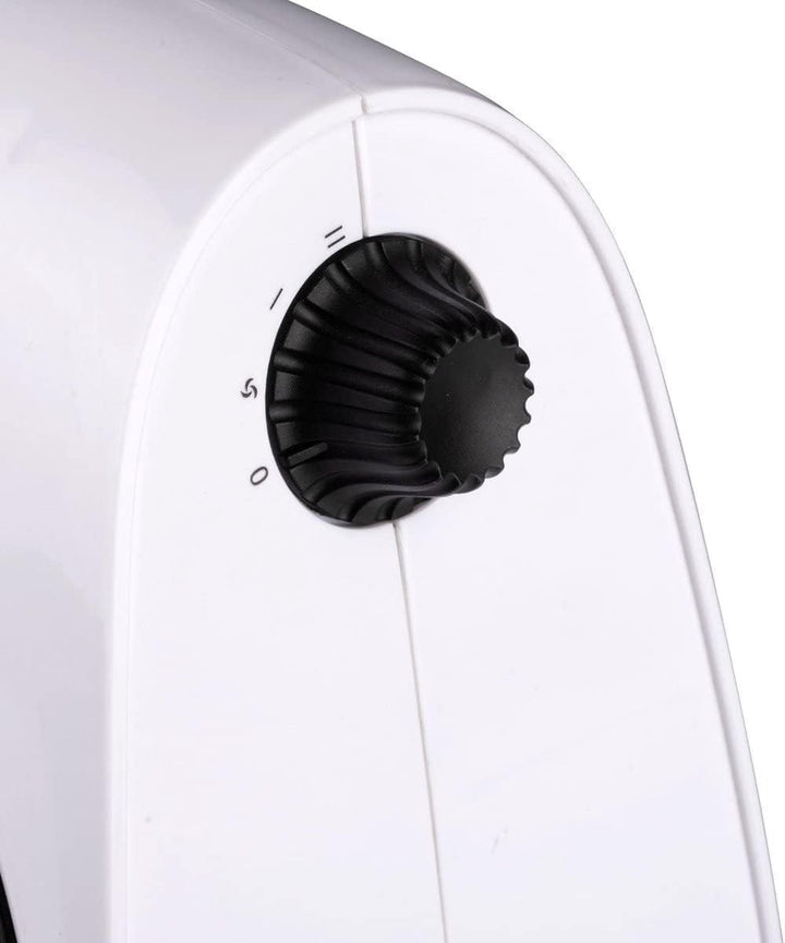 alpina Heizlüfter Elektroheizung - max 2000W - Heizung und Kühlung - bis zu 20m2, Weiss & Schwarz He